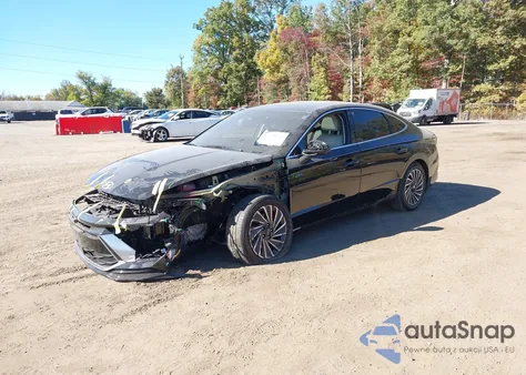 2024 Hyundai Sonata Hybrid Limited из США, поврежденный, VIN KMHL54JJ1RA097645